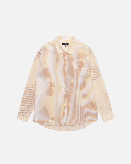 CHEMISE CLASSIQUE LS POPELINE DÉLAVÉE