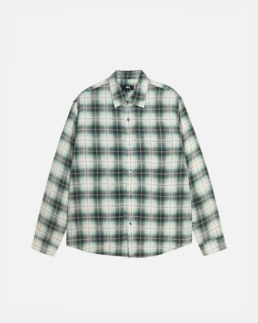 CHEMISE MATTHEW GRANDE TAILLE À CARREAUX IMPRIMÉS