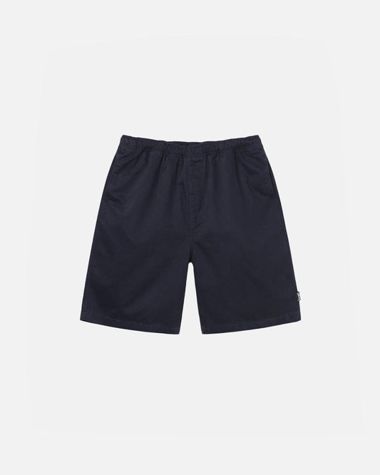 SHORT DE PLAGE EN COTON BROSSE