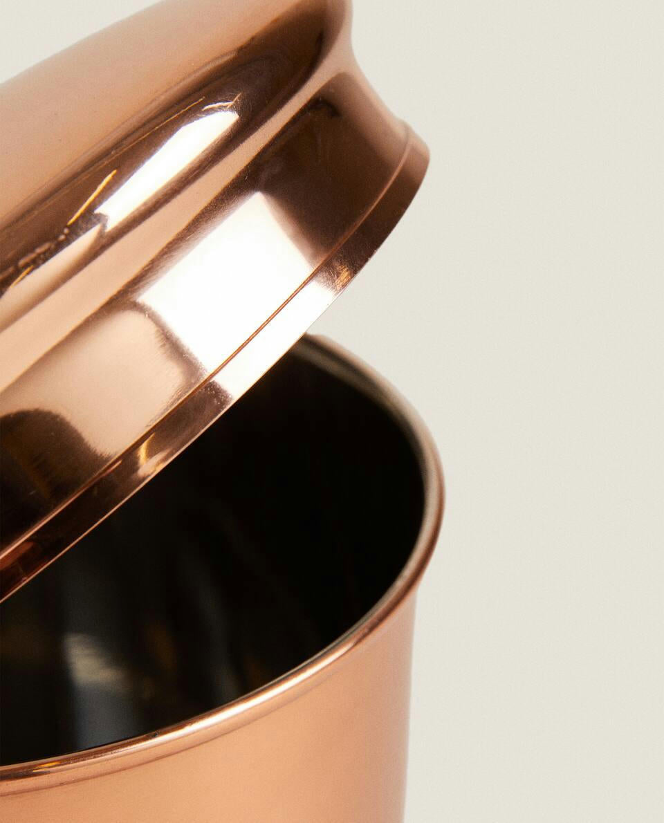 COPPER STORAGE JAR