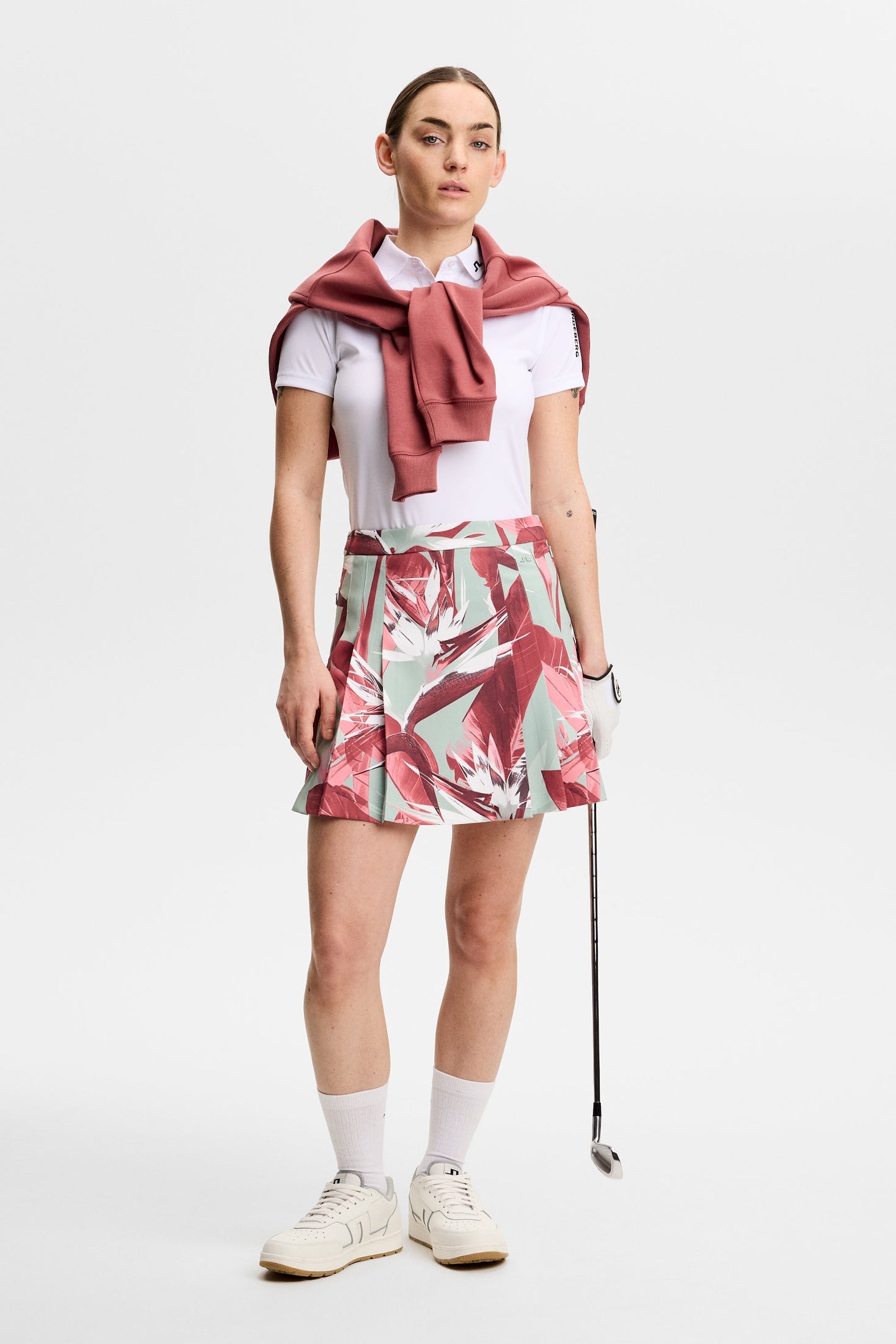Alesia Print Skirt / Paradise Jadeite M